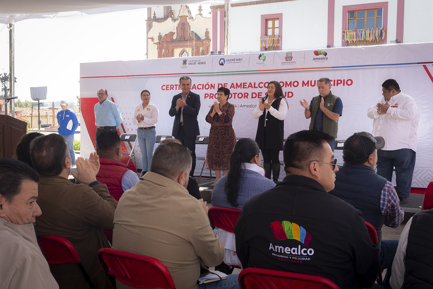 Recibe Amealco certificación como Municipio Promotor de la Salud