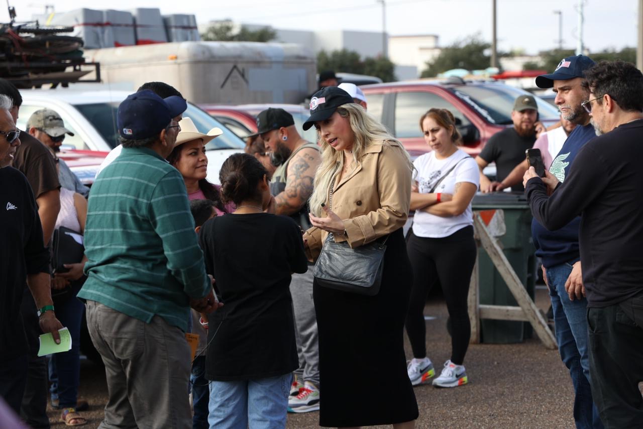 Presidenta de la Mesa Directiva, diputada Andrea Tovar Saavedra, participa en la Caravana Migrante del Orden y la Legalidad Diciembre 2024