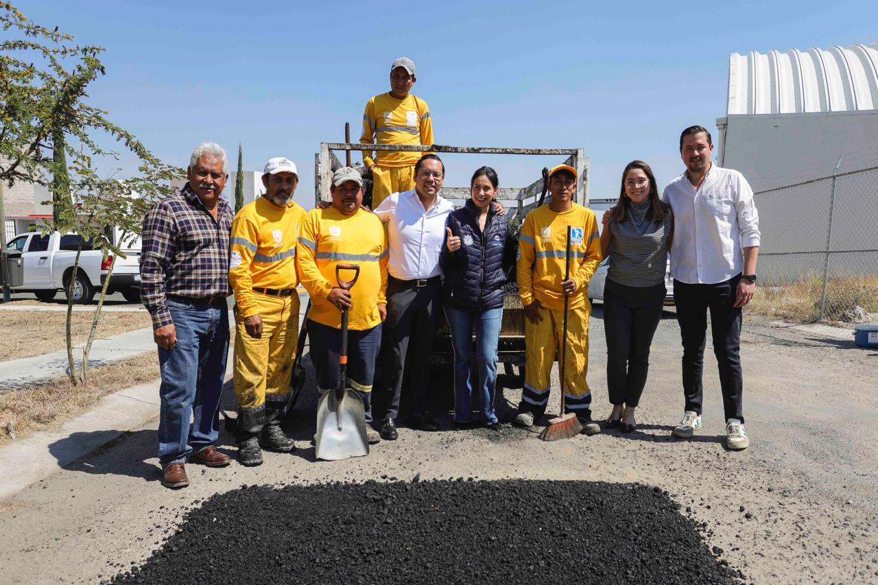 Chepe Guerrero supervisa trabajos de Brigada Antibaches en La Negreta