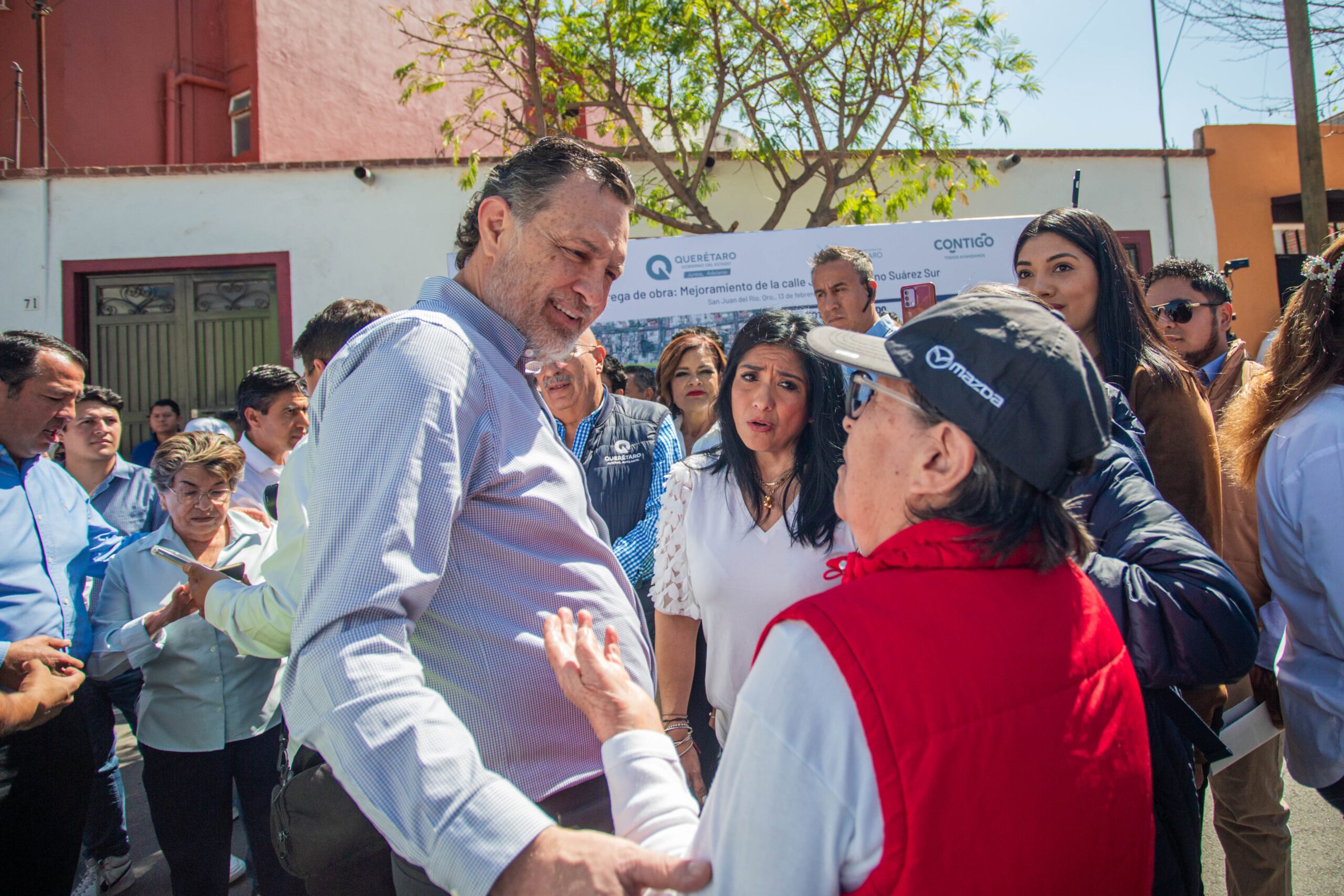 Entrega Gobernador mejoras en infraestructura urbana para la zona centro de SJR