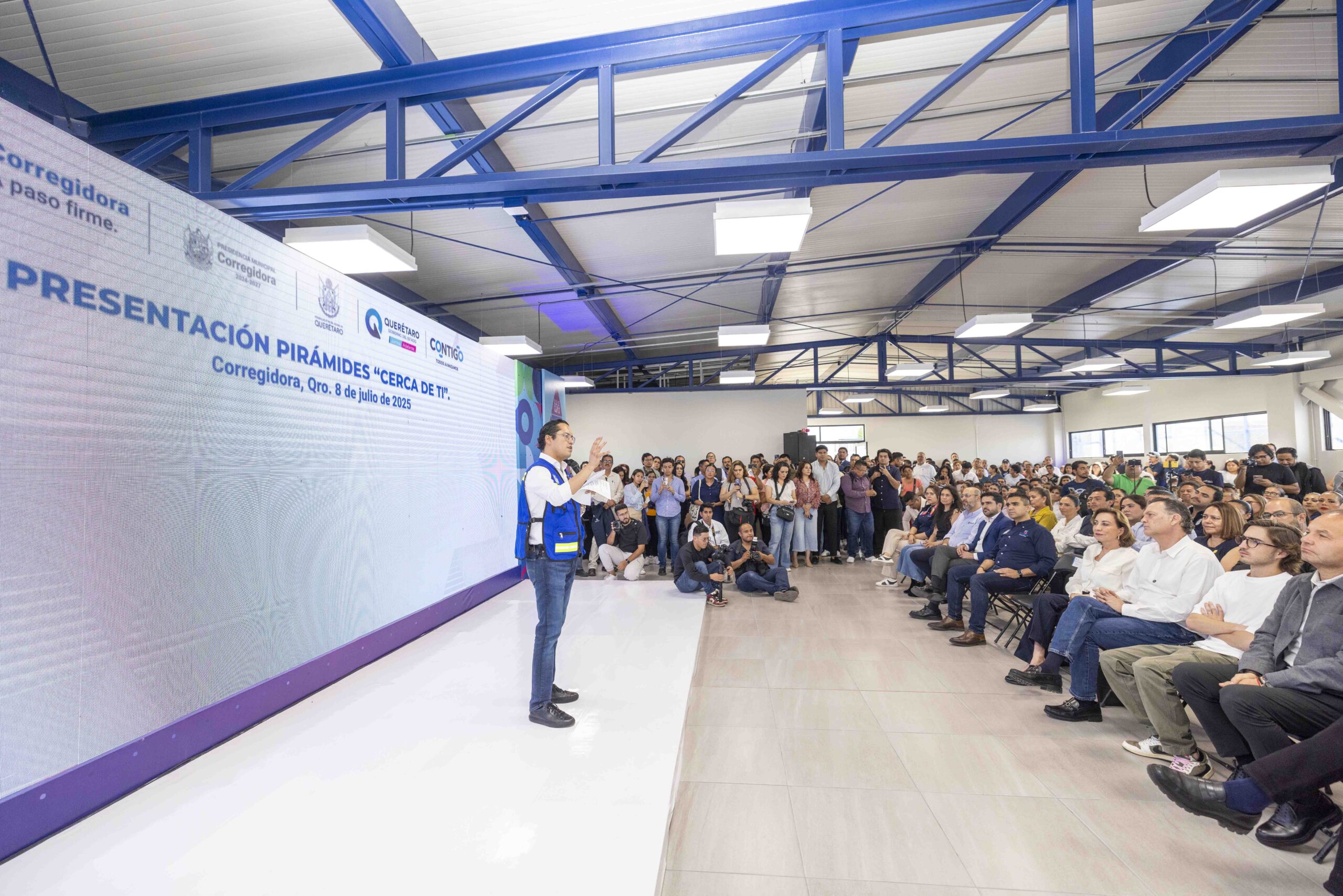 Atestigua Gobernador el arranque de la estrategia municipal Pirámides