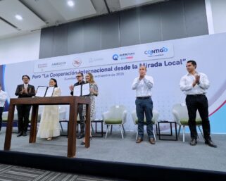 «Participa Felifer Macías en el foro La Cooperación Internacional desde la Mirada Local»