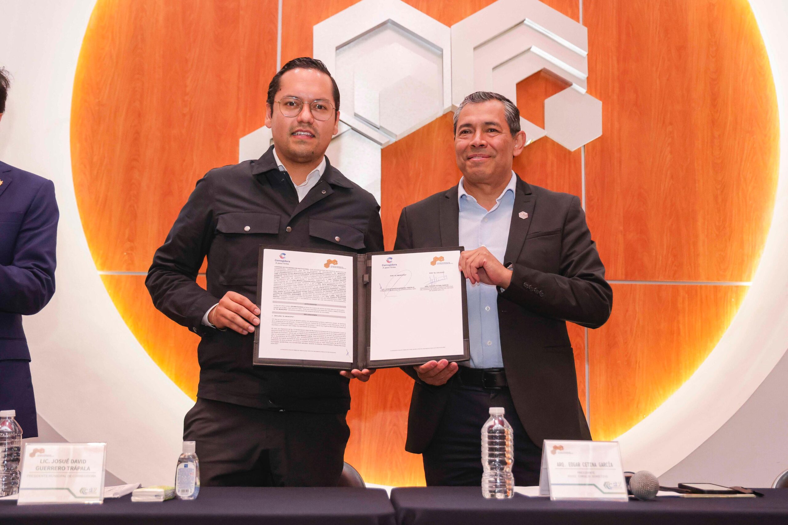 Chepe Guerrero fortalece desarrollo urbano en convenio con el Colegio de Arquitectos del Estado