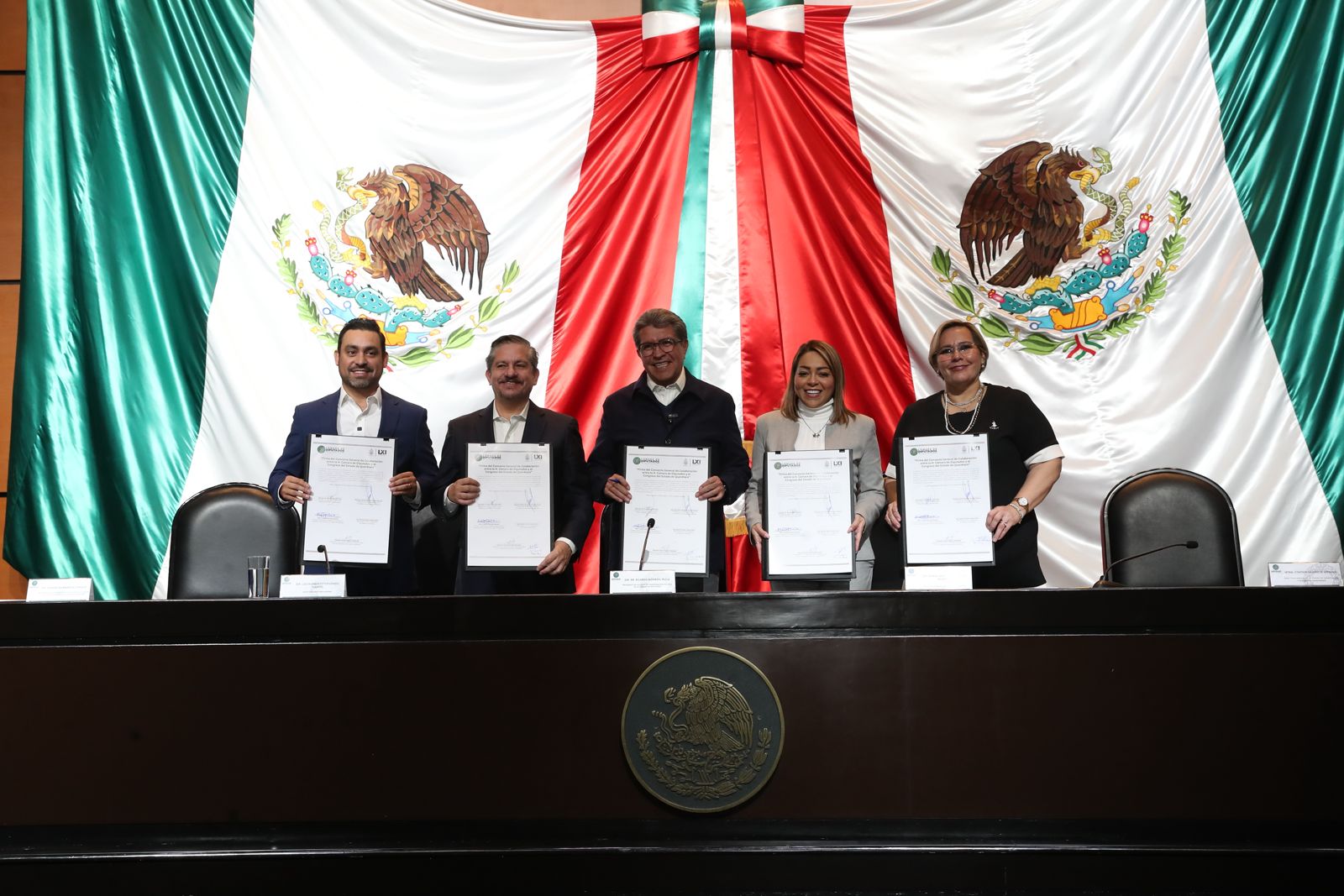 XI Legislatura firma Convenio General de Colaboración con la H. Cámara de Diputados del H. Congreso de la Unión.