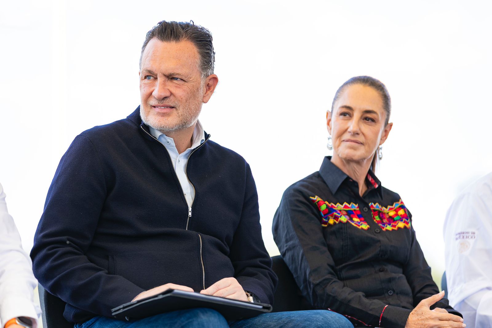 Inauguran Presidenta de México y Gobernador la Central Ciclo Combinado Josefa Ortiz Téllez Girón.