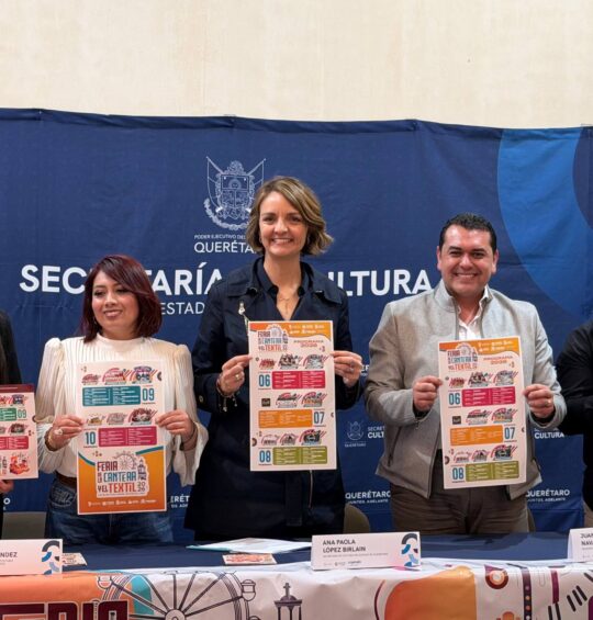 Todo listo para la Feria de la Cantera y el Textil de Pedro Escobedo