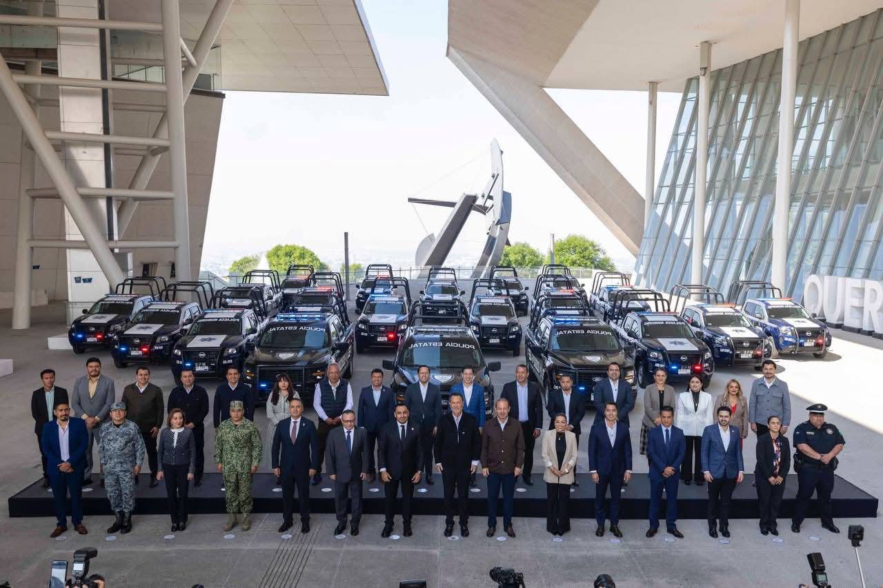 Equipa Gobernador al estado de fuerza queretano con más de 155 mdp