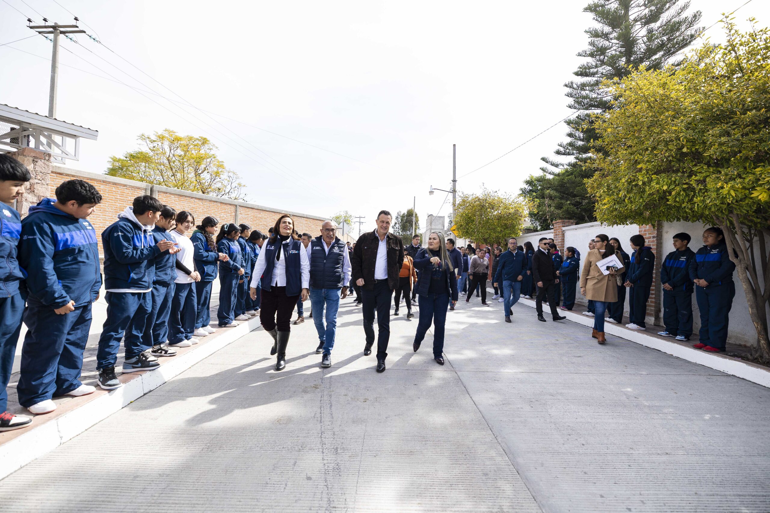 Fortalece Gobernador Kuri infraestructura en Huimilpan por más de 7 mdp