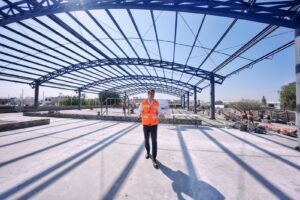 Supervisa Obra Felifer en Santa María Magdalena.