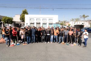Realizan dependencias de El Marqués Jornada de Limpieza en La Pradera.