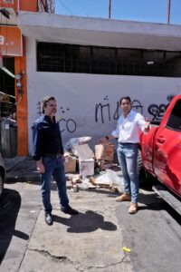 Supervisa Felifer Operativos en Comercios para Temas del Manejo de Residuos