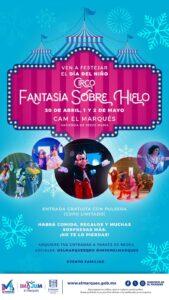 Realizará El Marqués “Circo Día del Niño” con espectáculo sobre hielo para las familias.