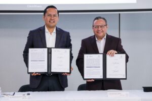 Chepe Guerrero y Braulio Guerra firman convenio para fortalecer la cultura de la paz