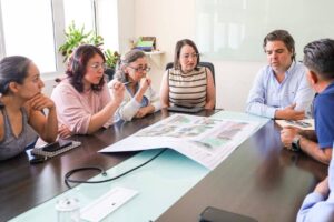 Municipio de Querétaro presenta diseño de área verde para la colonia El Porvenir.