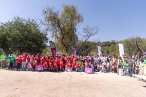 Llevan Mega Jornada de Limpieza del Río El Pueblito.
