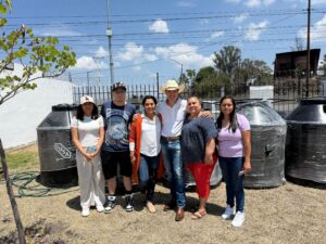 Entrega Rodrigo Monsalvo 200 tinacos del Programa «Agua Segura 2026».