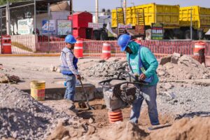 Supervisa Chepe Guerrero Obra Emergente.