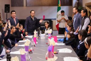 Chepe Guerrero impulsa la participación de las infancias con el programa “Niñas y Niños en el Gobierno”