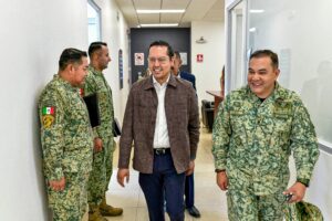 Chepe Guerrero fortalece la seguridad de Corregidora en coordinación con la SEDENA