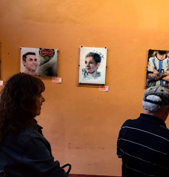 Llega la fiebre del futbol a la Casa del Faldón