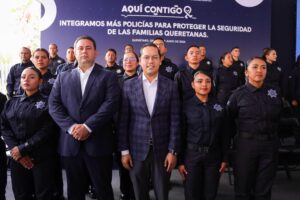 Se Gradúan 9 Nuevos Policías de la Sspm de Corregidora.