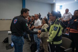 Rodrigo Monsalvo fortalece la preparación de cuerpos de emergencia en El Marqués