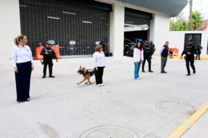 Visita Procuraduría de Protección de Niñas, Niños y Adolescentes del SMDIF las instalaciones de la SSC