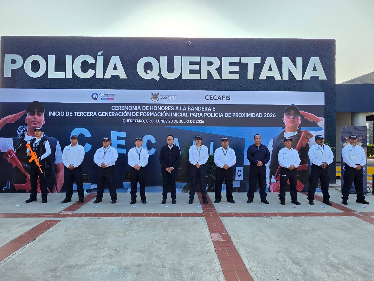 Cumple CECAFIS 36 años de formar policías queretanos
