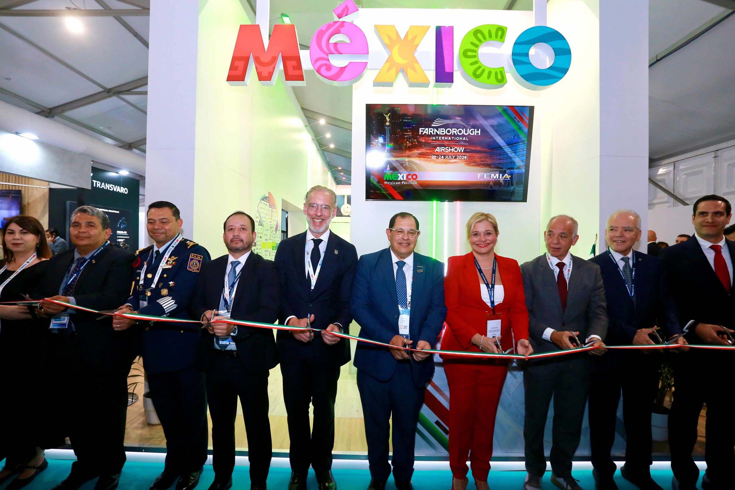 Querétaro presente en el Pabellón México de la Feria Aeroespacial de Farnborough