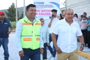 Jairo Morales entrega nuevas calles urbanizadas en San Antonio la Galera