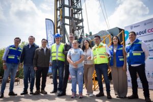 Supervisa Gobernador obra hidráulica en Los Cues